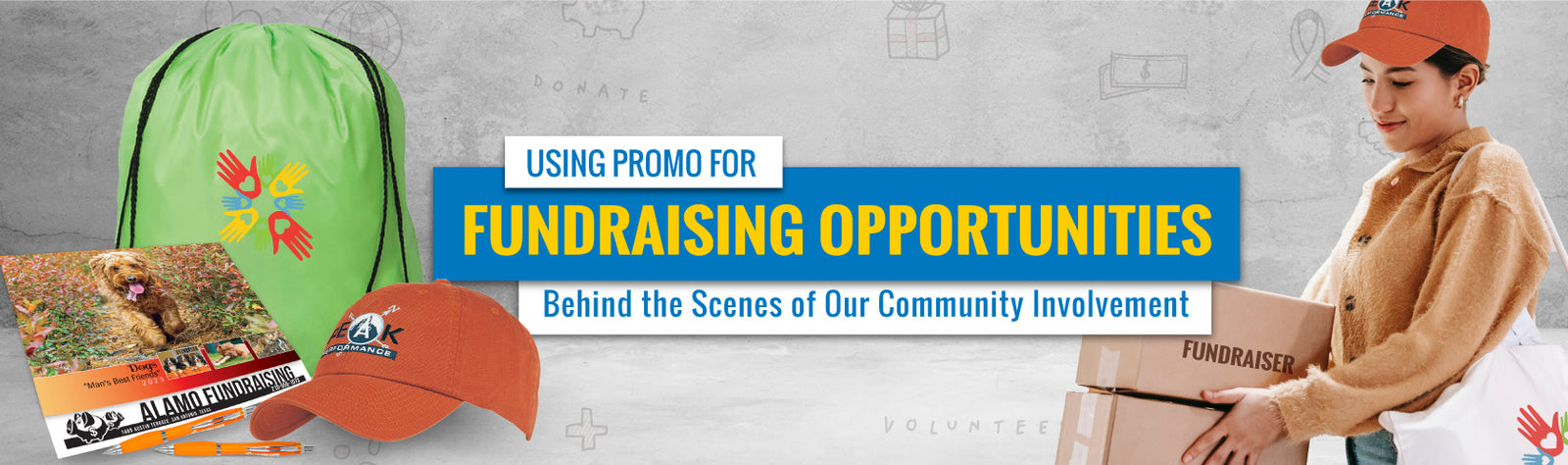 Using Promo for Fundraising Opportunities