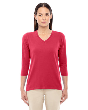 Devon & Jones Ladies' Perfect Fit™ Bracelet-Length V-Neck Top