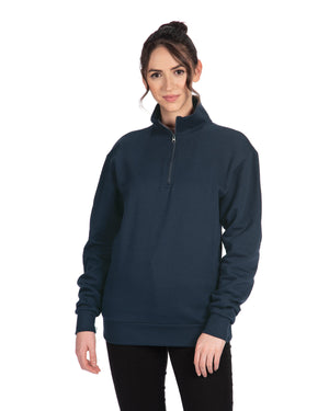 Next Level Apparel Unisex Fleece Quarter-Zip