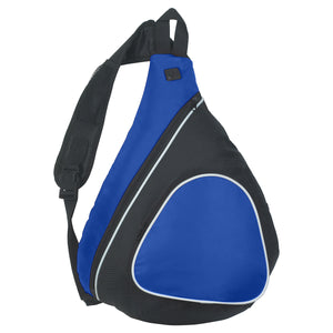 Sling Backpack (Royal Blue With Black)