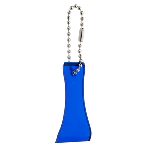 Lottery Scratcher With Bead Chain - Translucent Blue