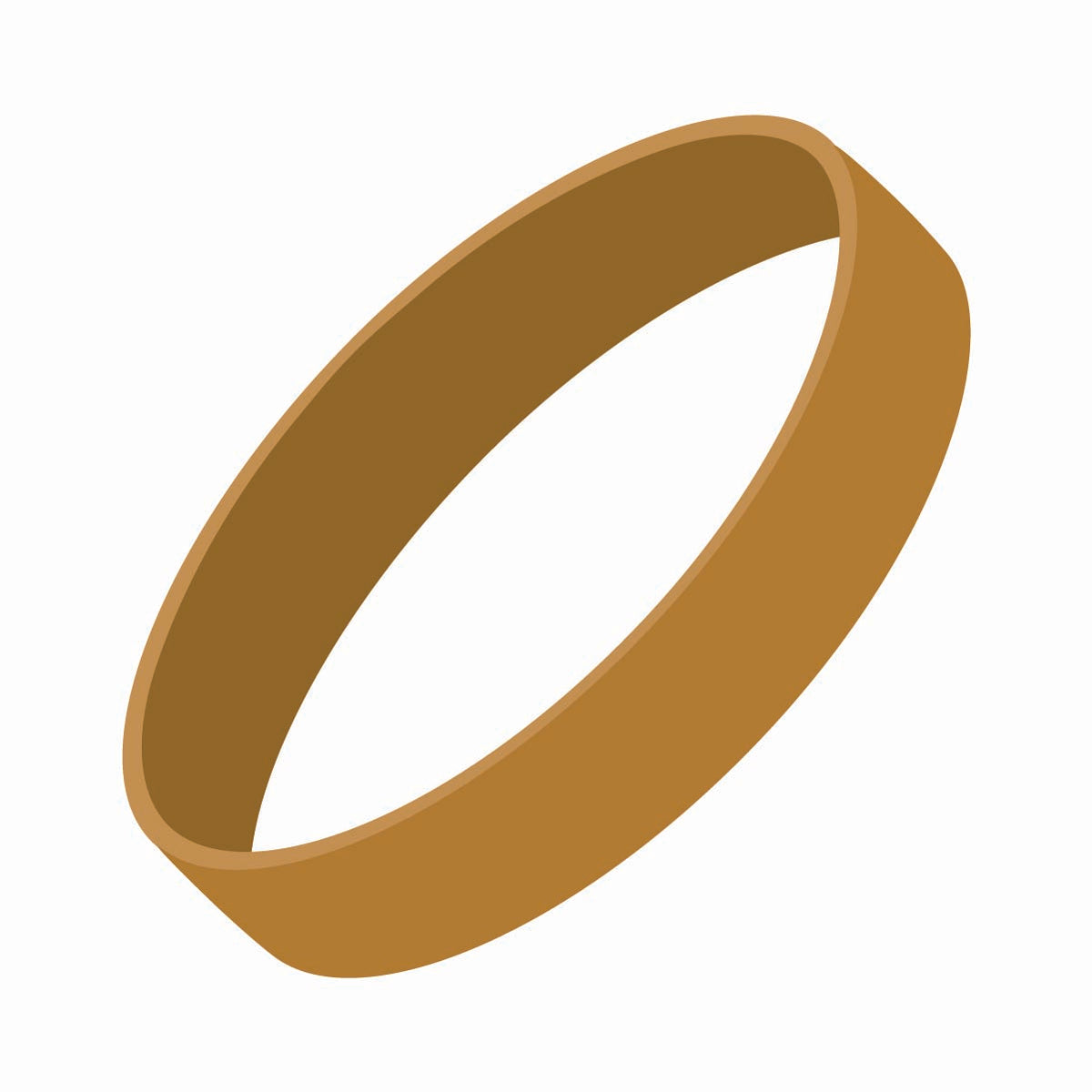 Silicone Wrist Bands - Debossed with Color CM2050_DC -