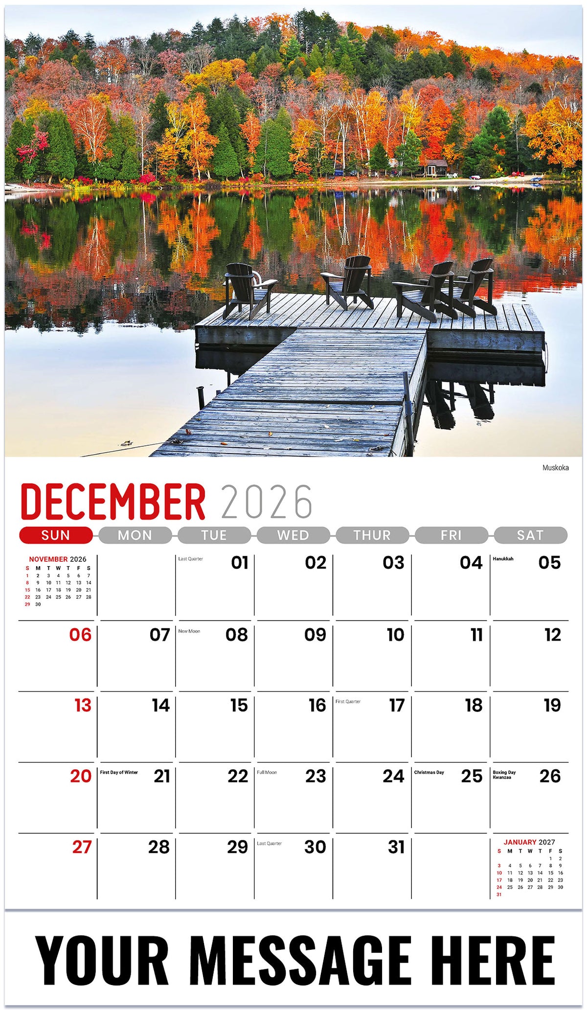 Scenes of Ontario - 2027 Promotional Calendar