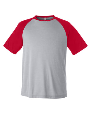 Team 365 Unisex Zone Colourblock Raglan T-Shirt