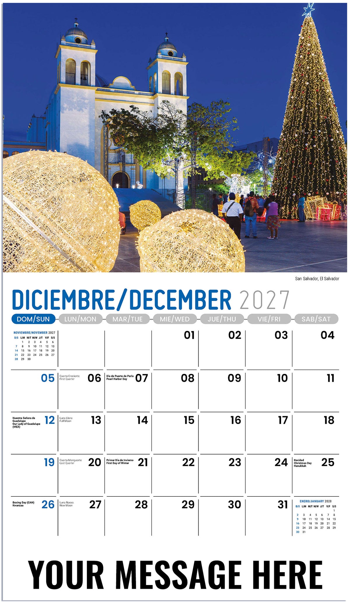 Beauty of Latin America (Bilingual) - 2027 Promotional Calendar
