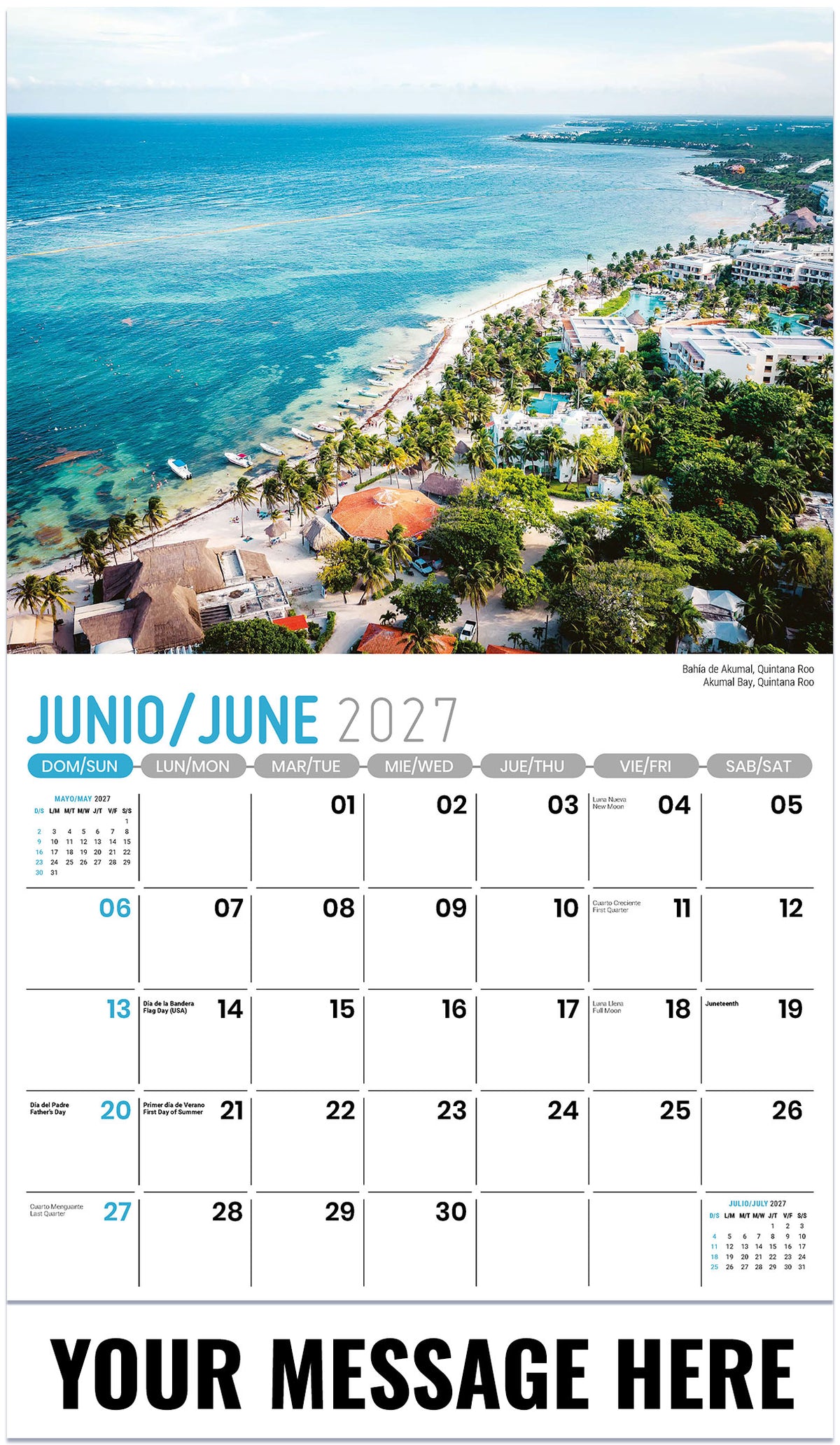 Scenes of Mexico (Bilingual) - 2027 Promotional Calendar
