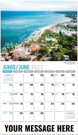 Scenes of Mexico (Bilingual) - 2027 Promotional Calendar