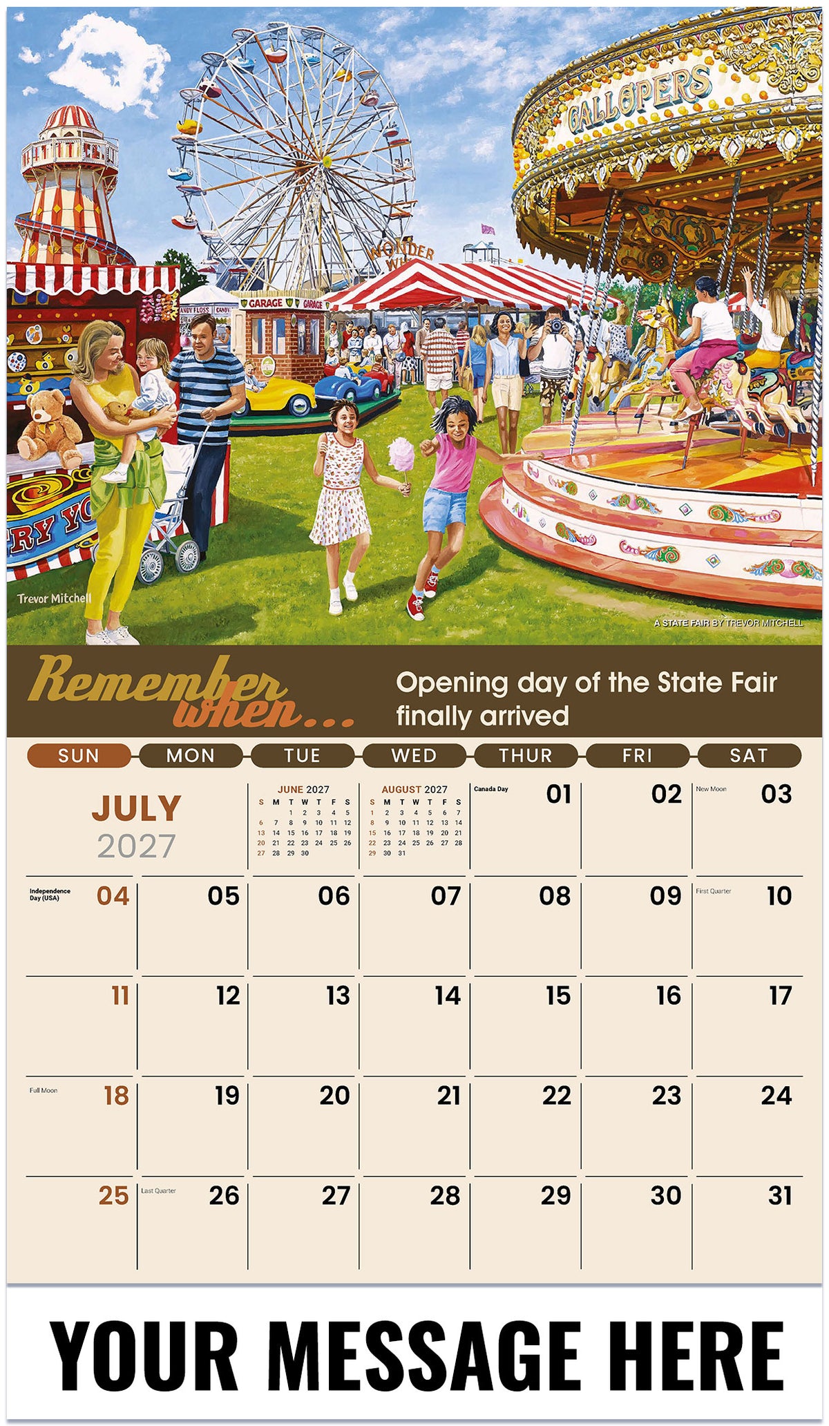 Remember When - 2027 Promotional Calendar