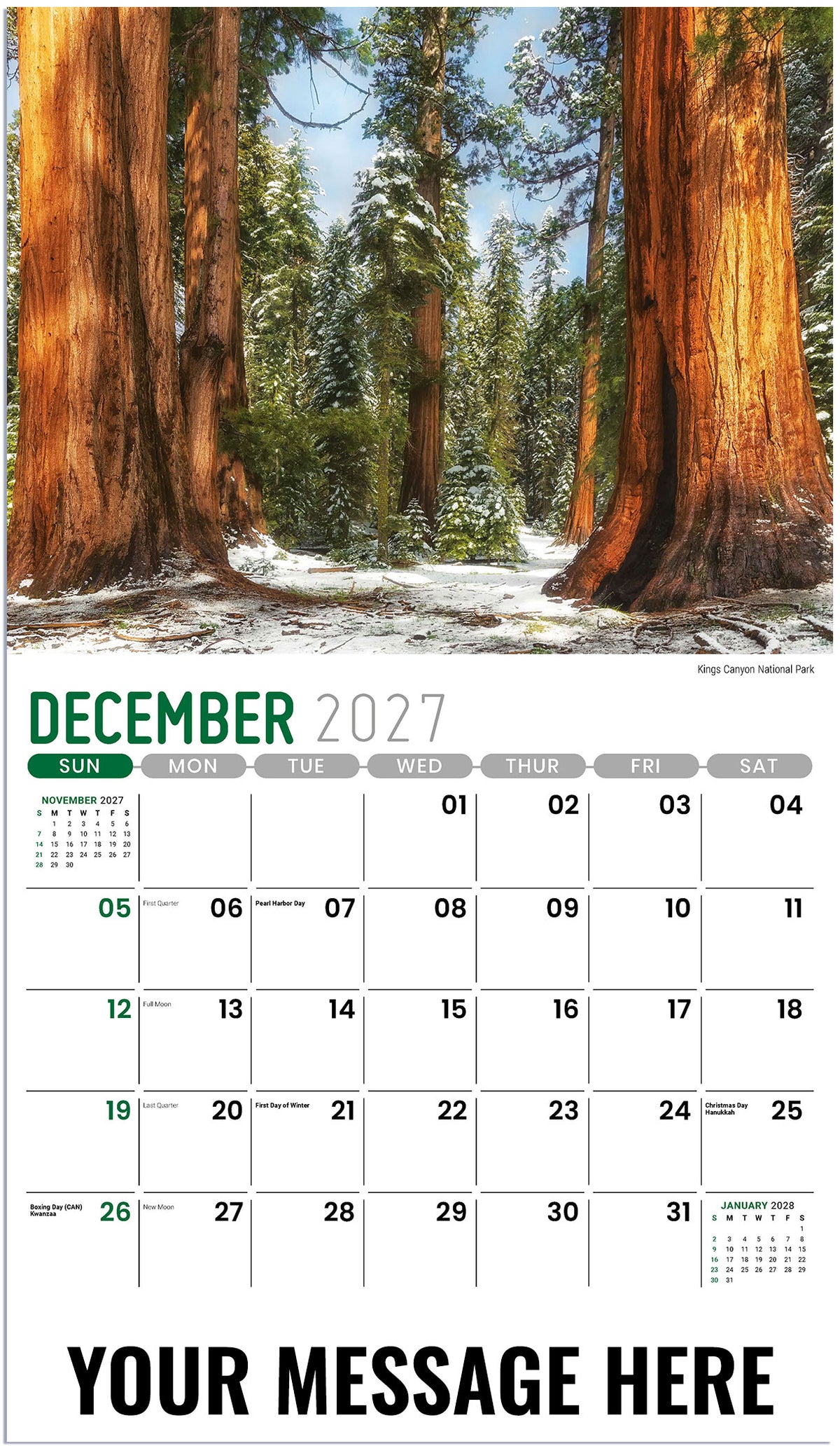 Scenes of California - 2027 Promotional Calendar