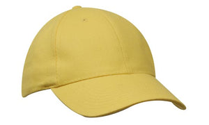 Heavyweight Sports Cap Solid - Yellow