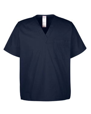 Adult Restore Scrub Top - Dark Navy