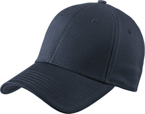 NEW ERA® Structured Stretch Cotton Cap - Custom Embroidered - NE1000 (Navy)