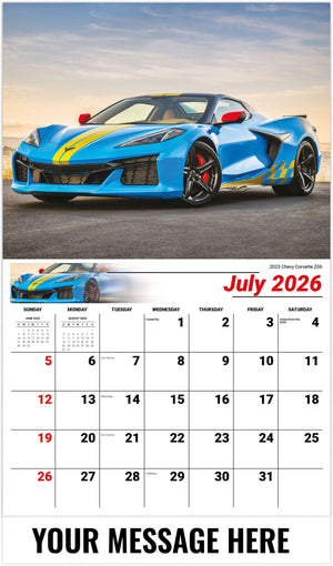 Exotic Cars - 2026 Promotional Calendar