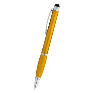 Crisscross Grip Stylus Pen - Gold