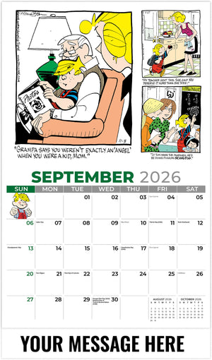 Dennis The Menace - 2026 Promotional Calendar