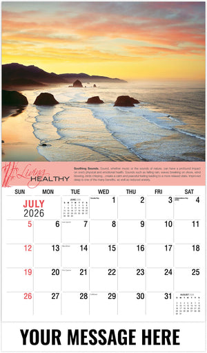 Living Healthy - 2026 Promotional Calendar