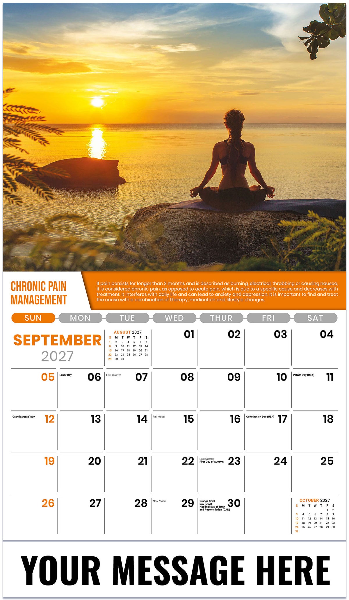 Health Tips - 2027 Promotional Calendar