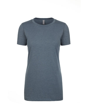 Ladies' CVC T-Shirt - Indigo