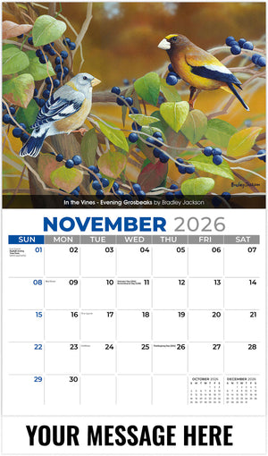 Garden Birds - 2026 Promotional Calendar