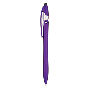 Yoga Stylus Pen And Phone Stand - Metallic Purple