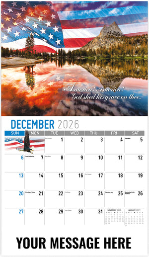 America The Beautiful - 2026 Promotional Calendar