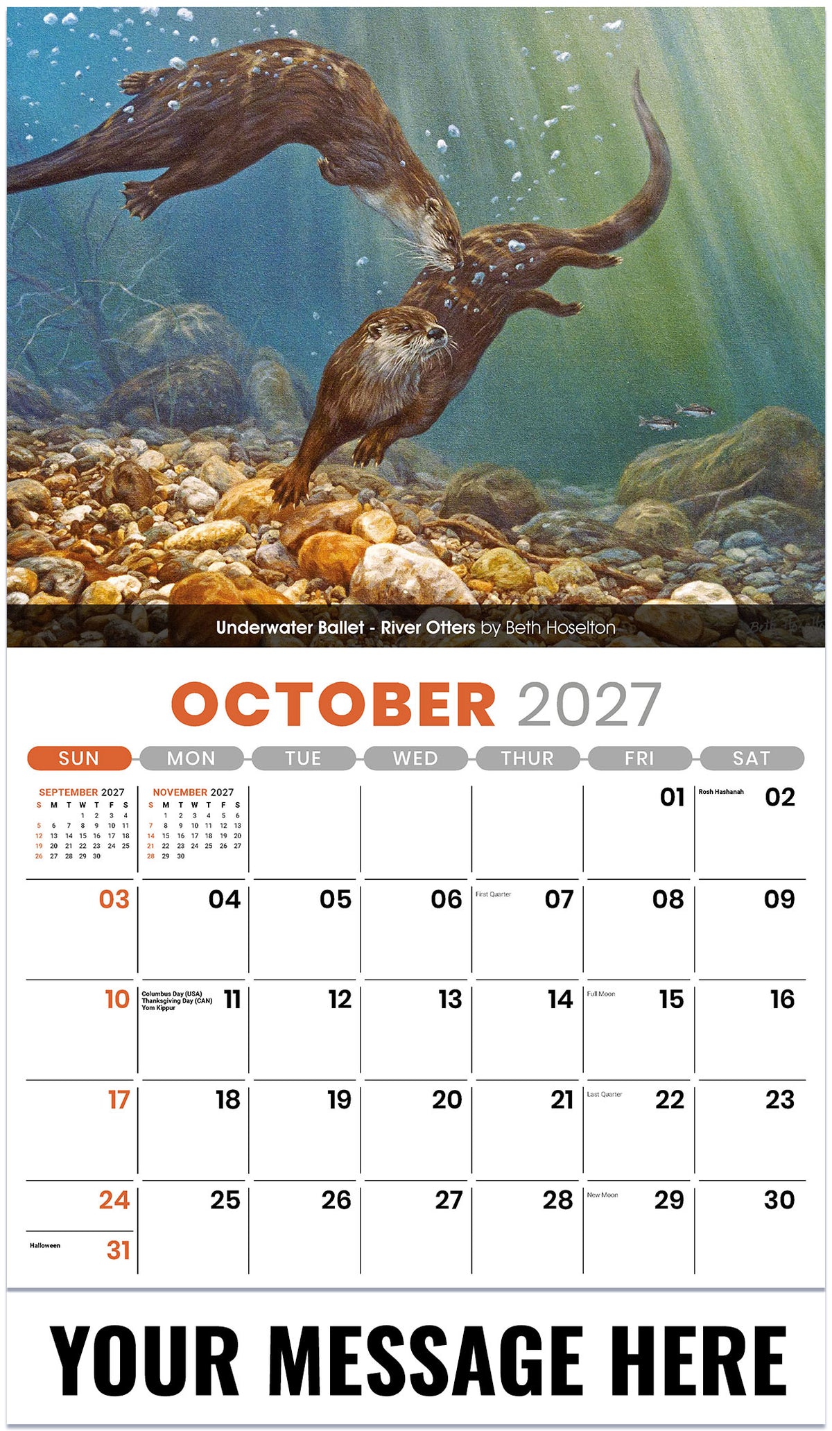 Wildlife Portraits - 2027 Promotional Calendar