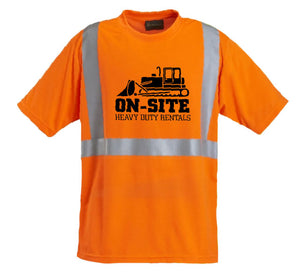 High Visibility Wicking T-Shirt - CM5834 - Safety Orange