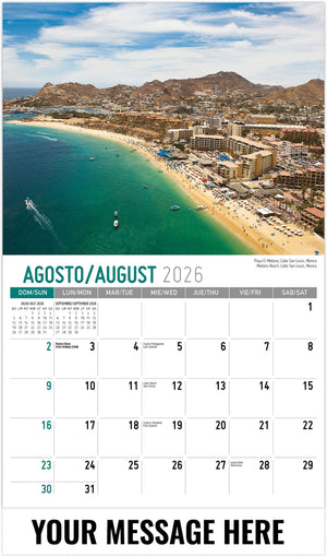 Beauty of Latin America (Bilingual) - 2026 Promotional Calendar