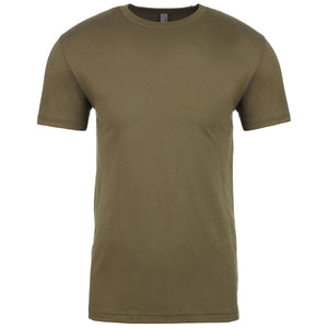 Next Level Unisex Cotton T-Shirt - Military Green