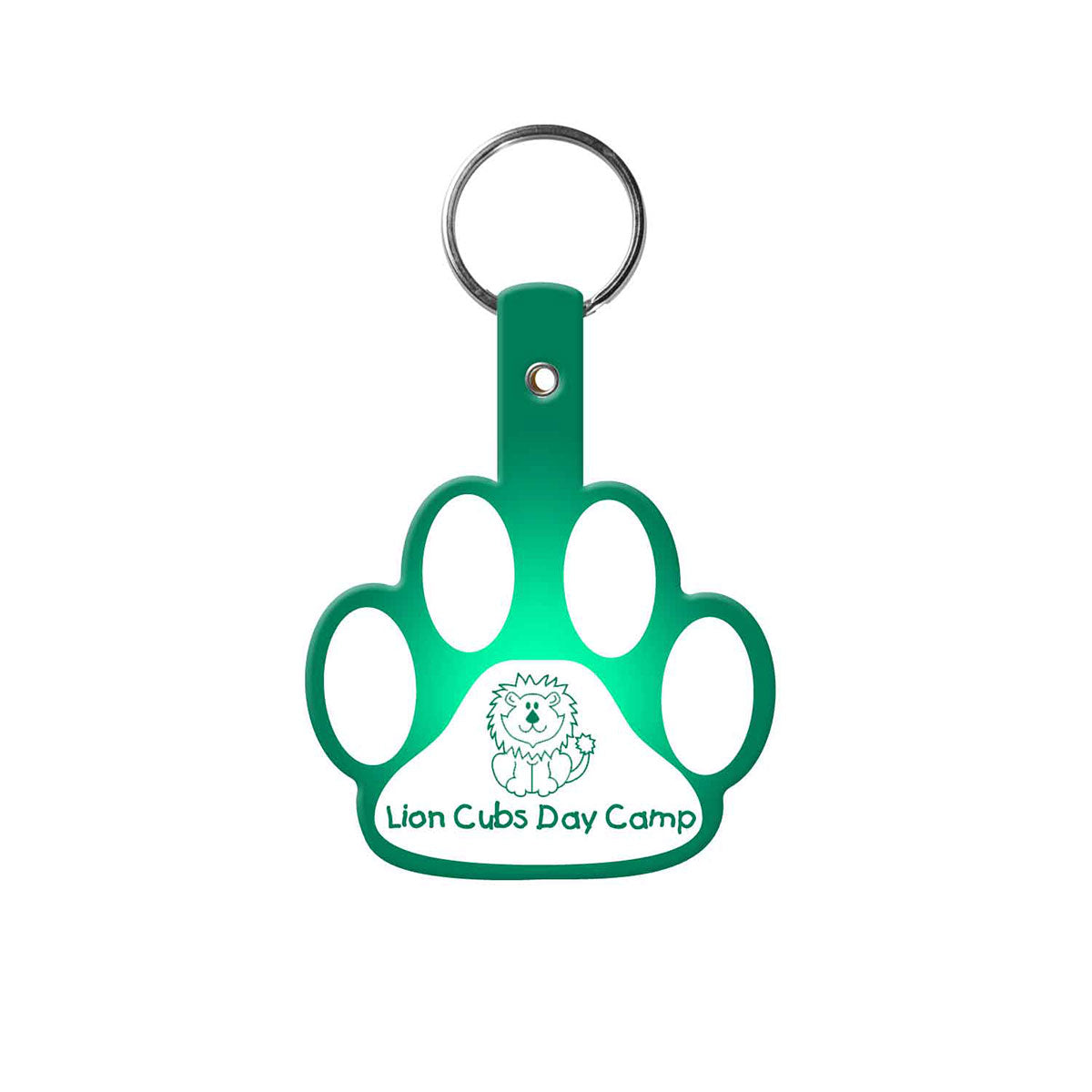 Paw Flexible Key Tag