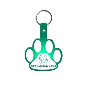 Paw Flexible Key Tag