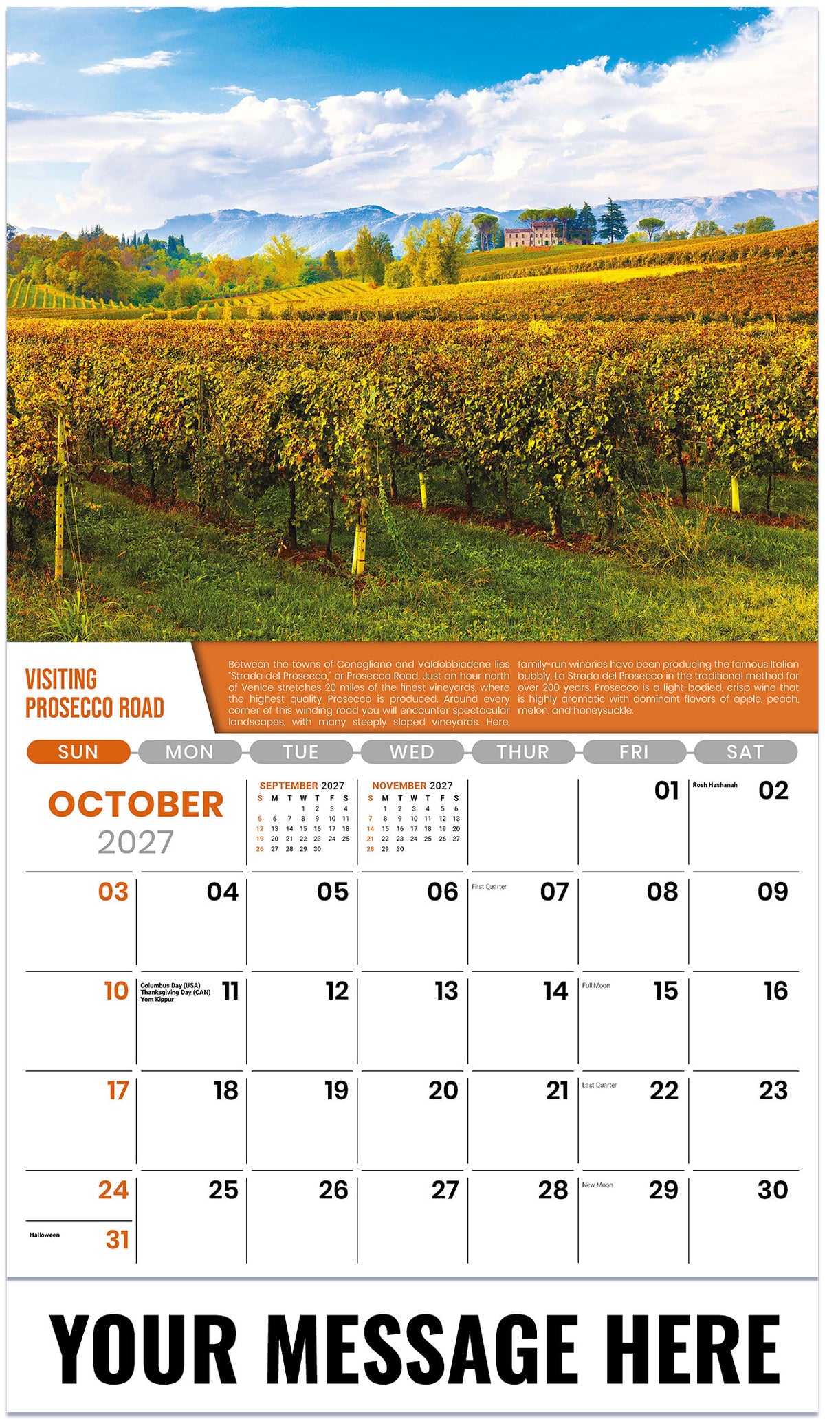 Vintages - 2027 Promotional Calendar