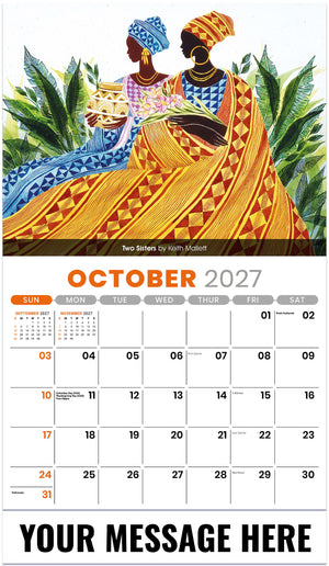 Celebration of African American Art - 2027 Promotional Calendar