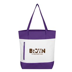 Living Color Tote Bag - Purple