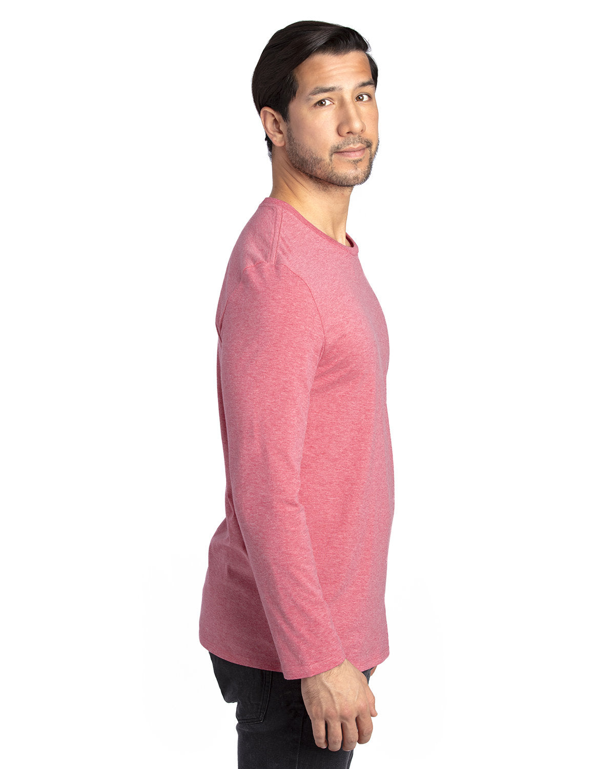 Threadfast Unisex Ultimate CVC Long-Sleeve T-Shirt - Side