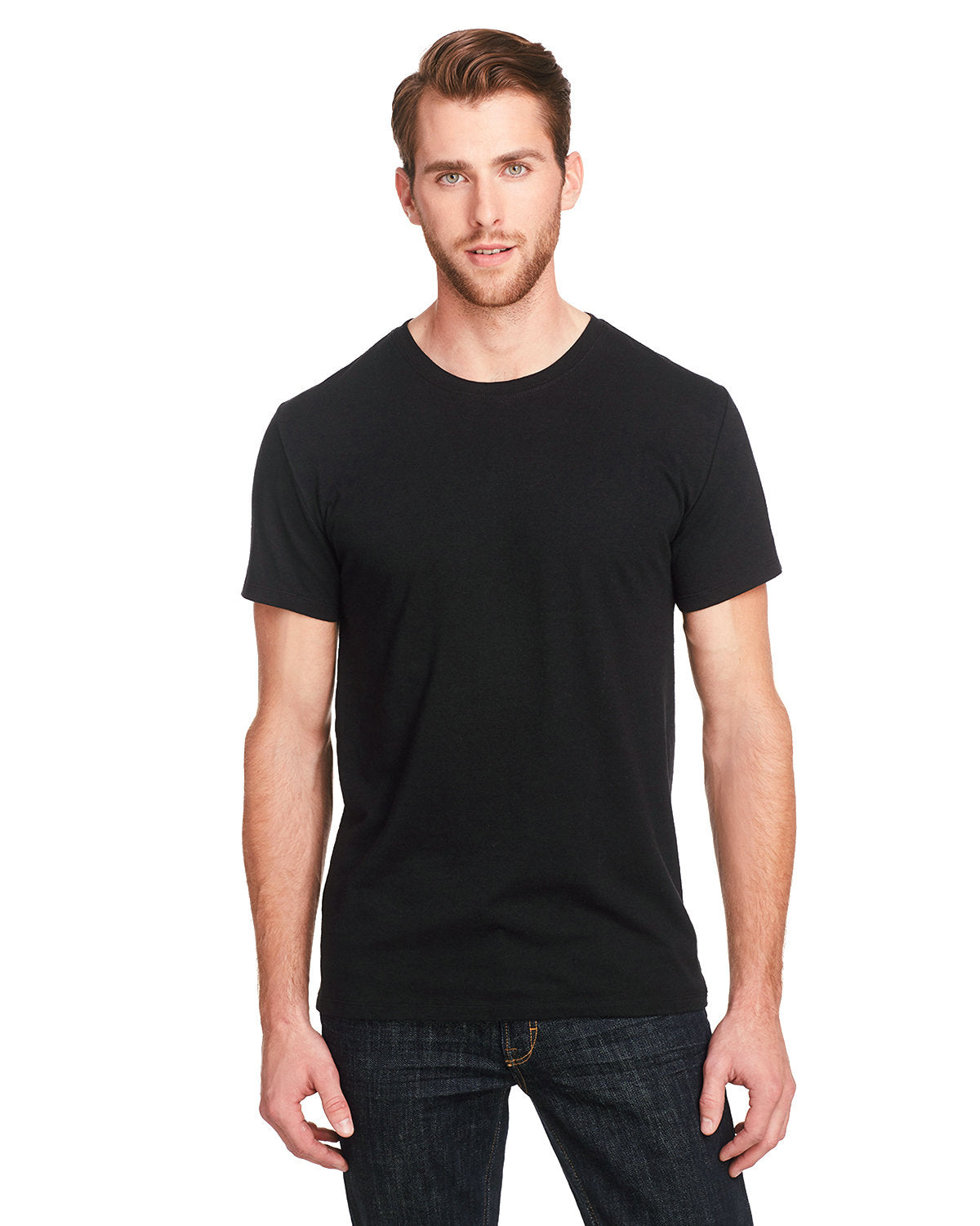 Threadfast Unisex Triblend Short-Sleeve T-Shirt - Solid Blk Trblnd