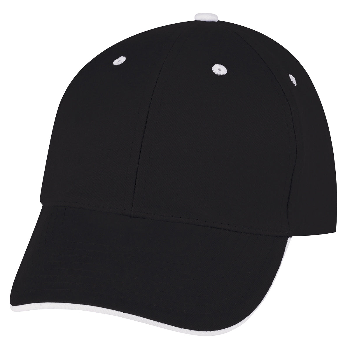 Hit Elite Cap - Black With White