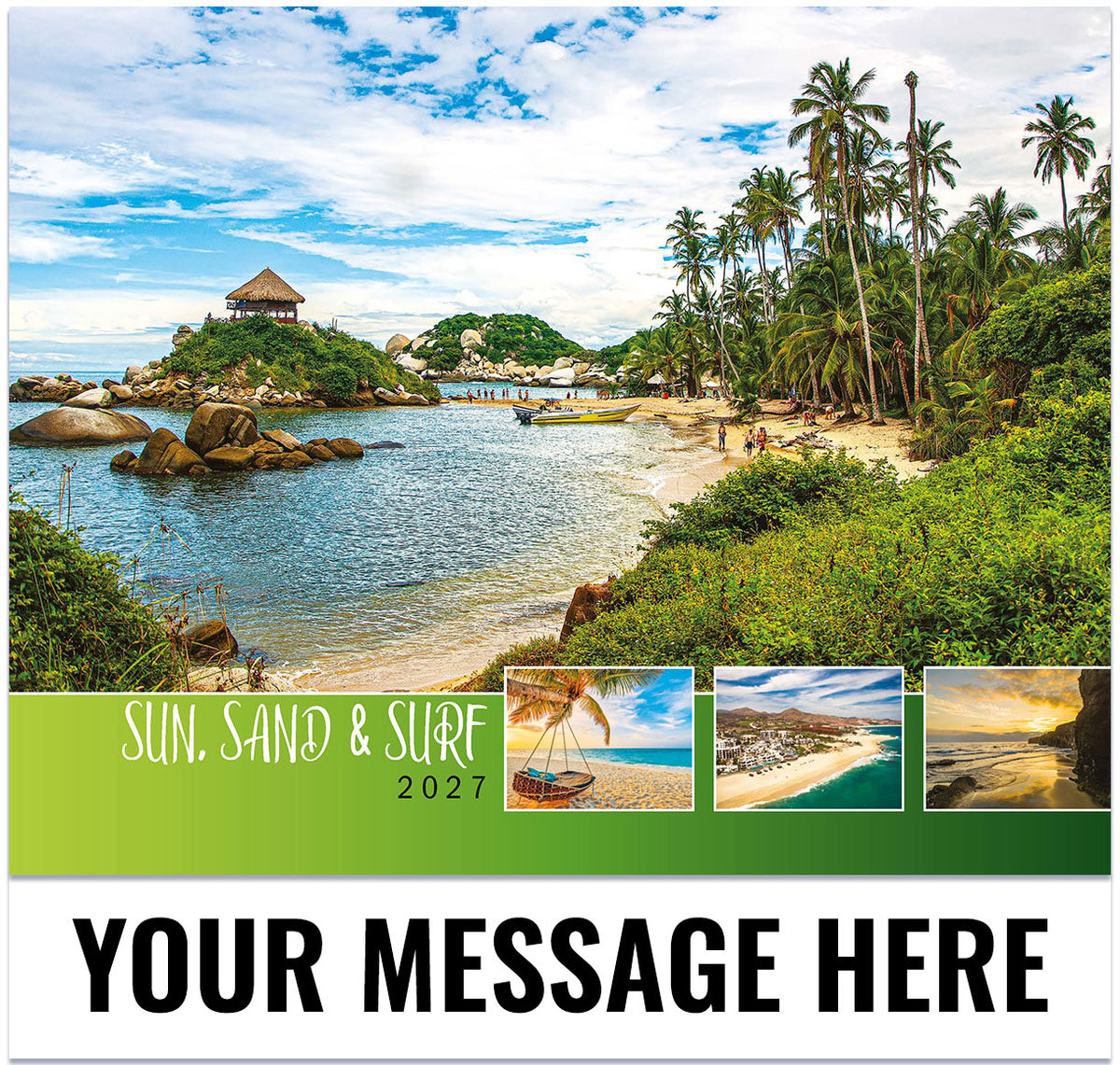 Sun, Sand & Surf - 2027 Promotional Calendar
