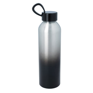 21 Oz. Aluminum Chroma Bottle - Silver With Black