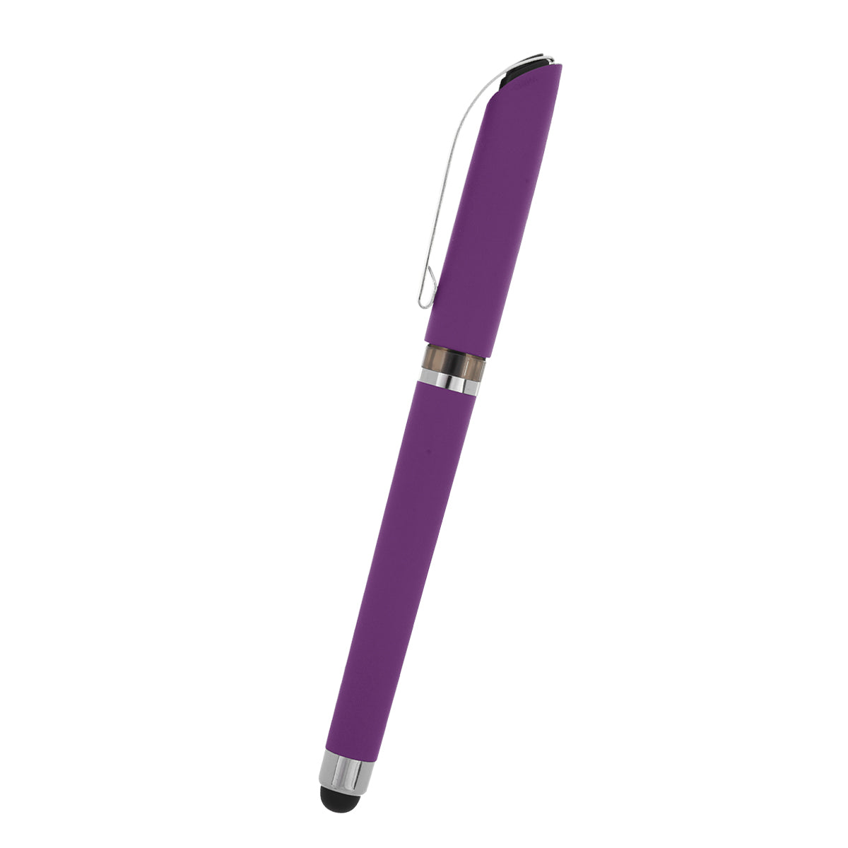 AVENDALE VELVET TOUCH STYLUS GEL PEN - Purple