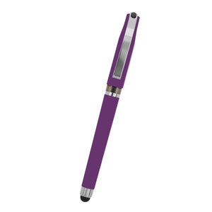 AVENDALE VELVET TOUCH STYLUS GEL PEN - Purple