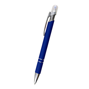 Mia Incline Pen With Highlighter - Blue