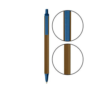 Metallic Brown BIC® Clic Stic® Pen - Metallic Brown With Cobalt