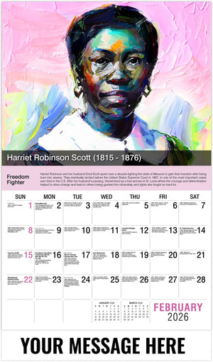 Black History: A Celebration - 2026 Promotional Calendar