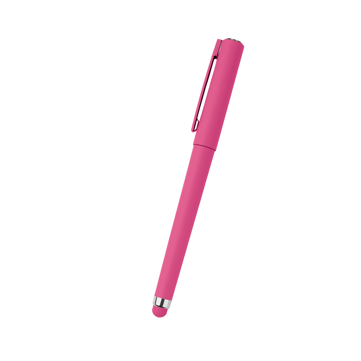 Jazzy Gel Pen With Stylus - Pink