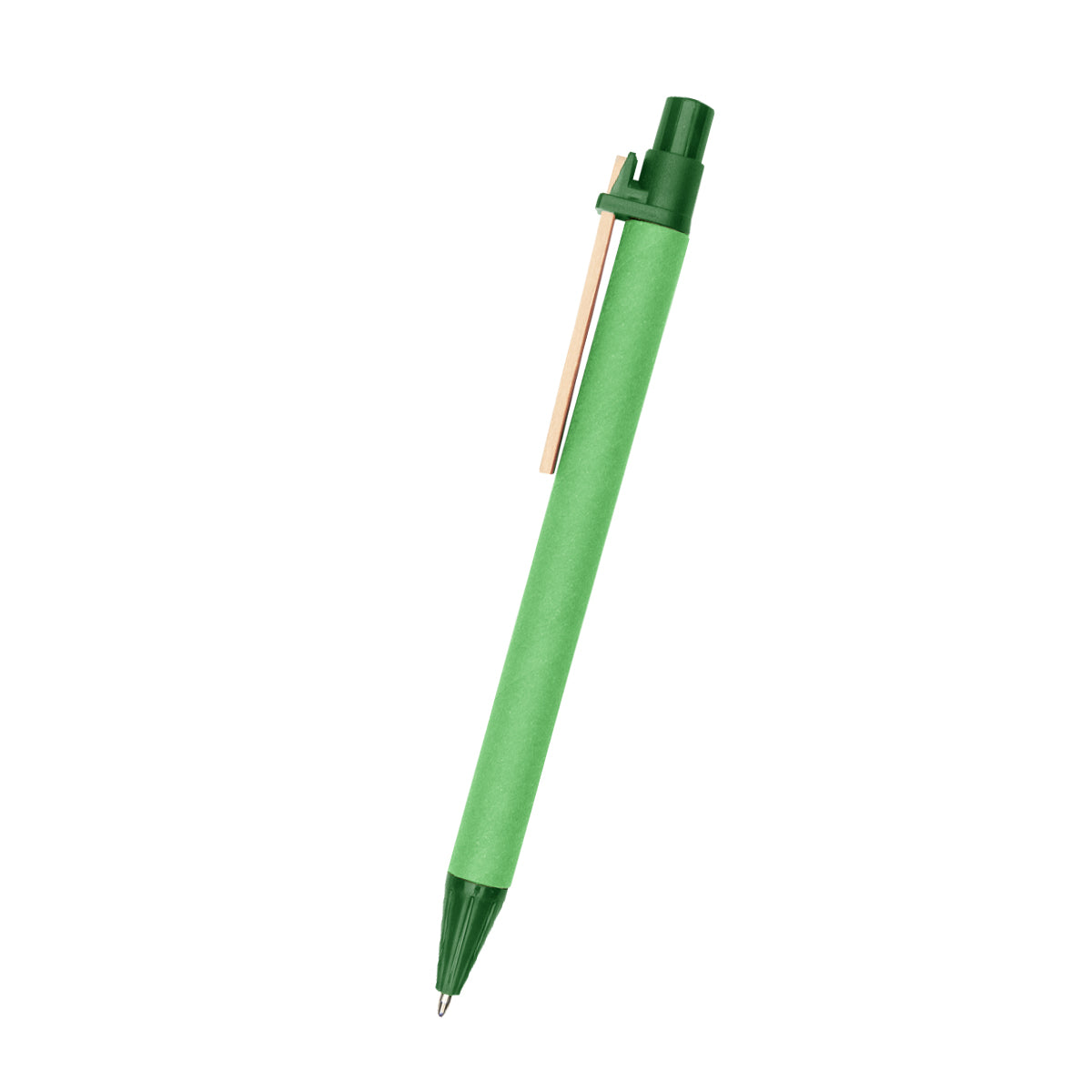 Eco-Inspired Pen With Color Barrel - Green