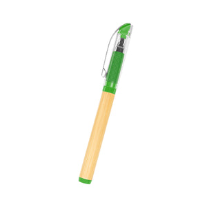 HARPER BAMBOO GEL PEN - Lime