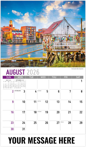 Scenes of New England - 2026 Promotional Calendar