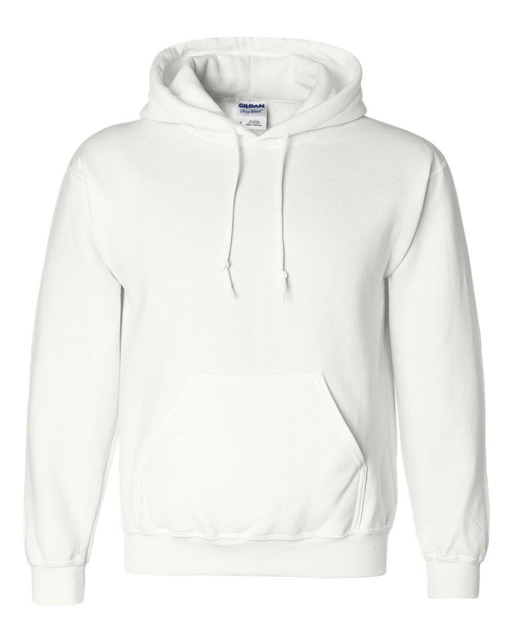 Gildan Unisex DryBlend® Hooded Sweatshirt - White