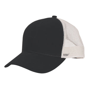 Mesh Back Price Buster Cap - Black With Khaki